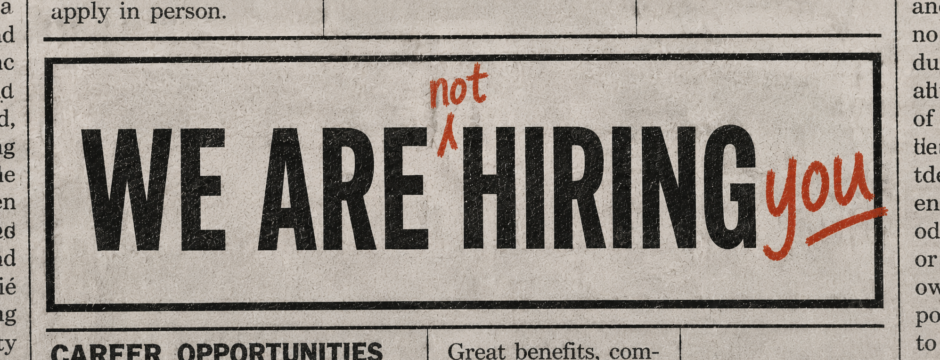 Hard Hitting Truth of a Broken Job Market